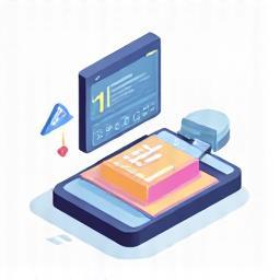Icon representing custom mobile software and hardware integrations